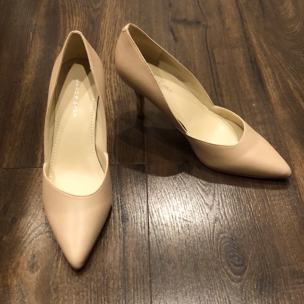 Marc Fisher cream stilleto